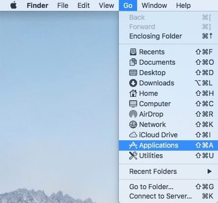 Apple Mac OSX Applications Select