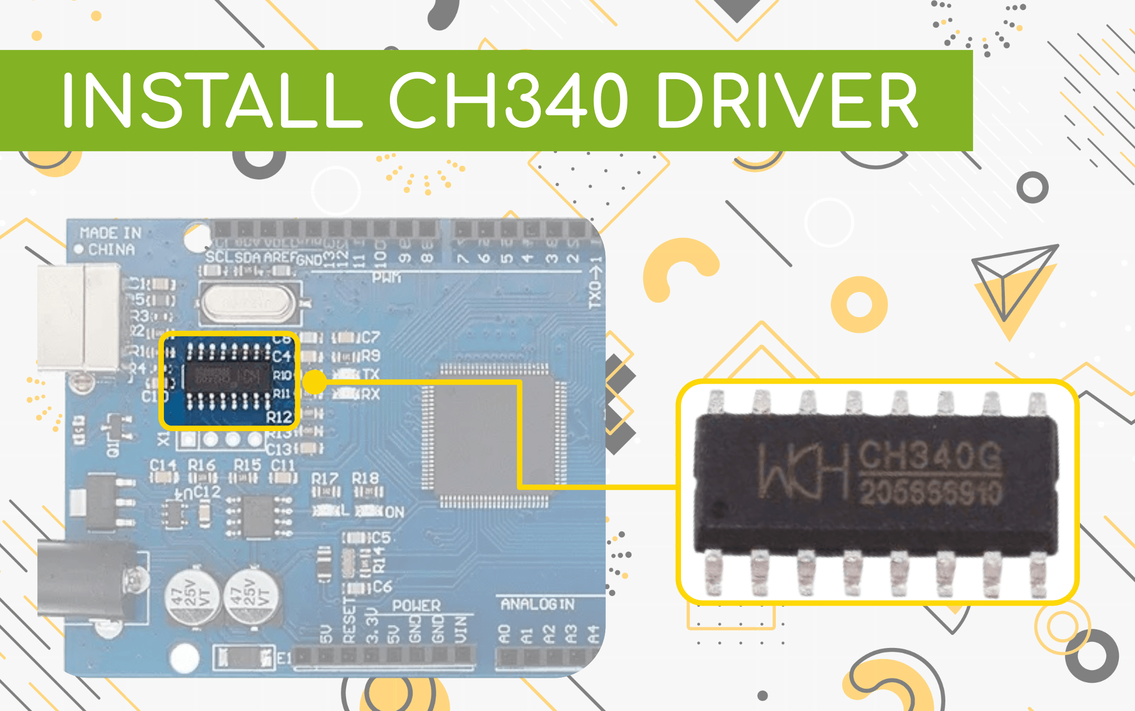 Install CH340 Driver